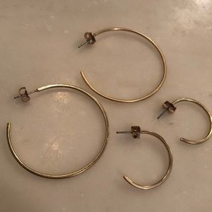 Gold Hoop Earring Bundle